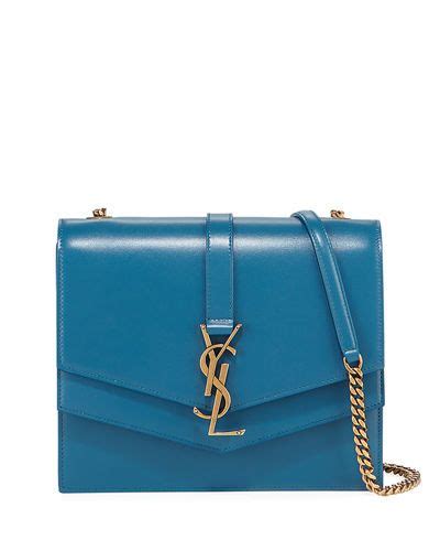 Saint Laurent Sulpice Medium YSL Monogram Leather Triple V 